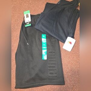 NEW! Men's Puma Lounge Shorts And Free Tank Top XL